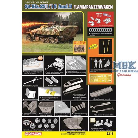 Sd.Kfz. 251 / 16 Ausf.D Flammpanzerwagen