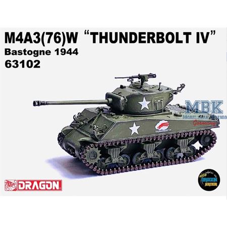 Dragon Armour M4A3(76)W"Thunderbolt IV"Bastogne'44