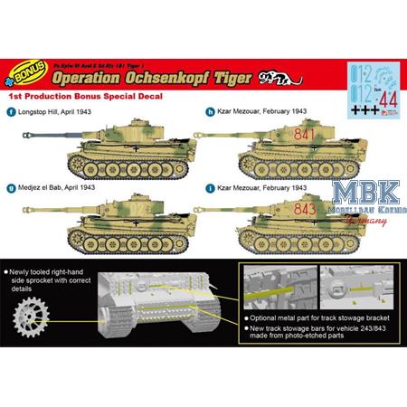 Tiger I "Operation Ochsenkopf"  Tunisia 1943