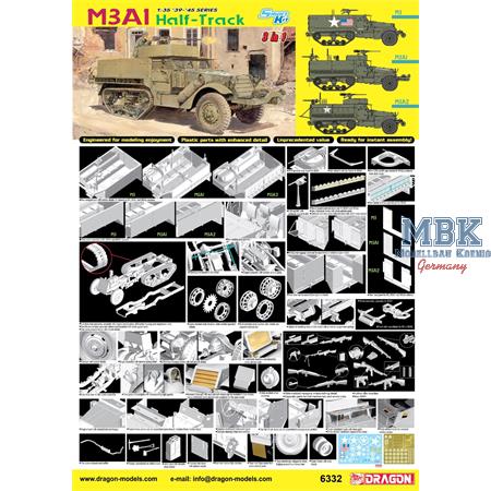 M3A1 Half-Track (3 in 1) ~ Smart Kit