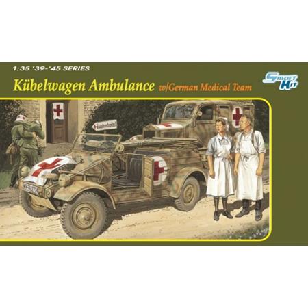 Kübelwagen Ambulance w/ German Medical Team