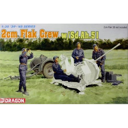 2 cm Flak Crew with Sd. Ah. 51