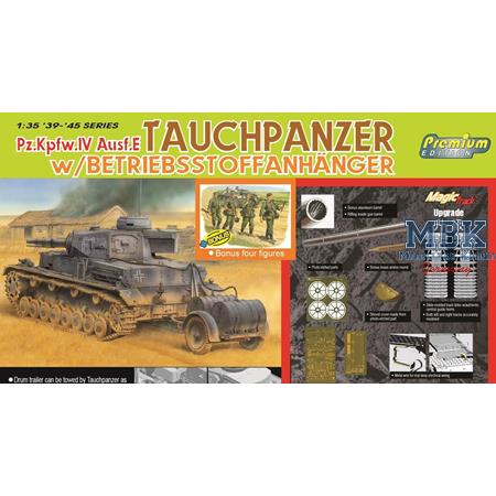 Tauchpanzer IV Ausf. E mit Betriebsstoffanhänger