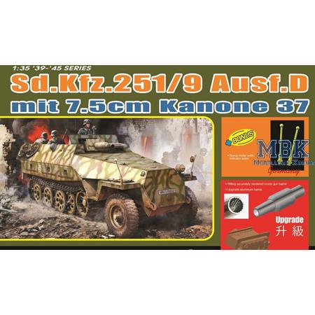 Sd.Kfz. 251 / 9 Ausf. D m. 7.5 cm Kanone 37