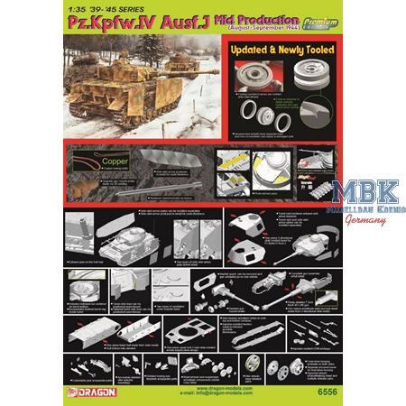 Panzer IV Ausf.J Mid Production ~ Smart kit