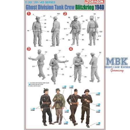Ghost Division Tank Crew Blitzkrieg 1940