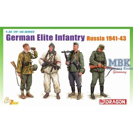 German Elite Infantry Russia 1941-43