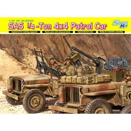 SAS 1/4-Ton 4x4 Patrol Car ~ Smart Kit