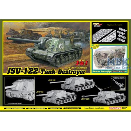 JSU-122 vs Panzerjäger 3in1