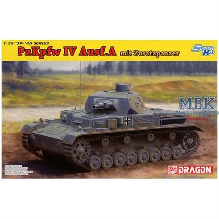 Pz.Kpfw.IV Ausf.A mit Zusatzpanzer