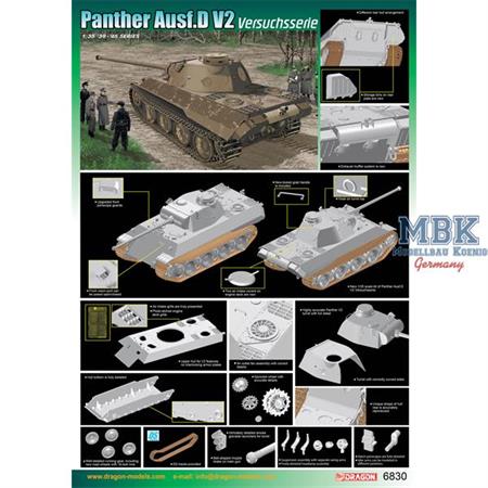 Panther Ausf. D V2 Versuchsserie