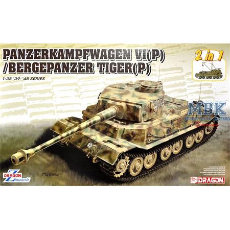 Panzerkampfwagen VI (P)/Bergepanzer Tiger(P) 2in1