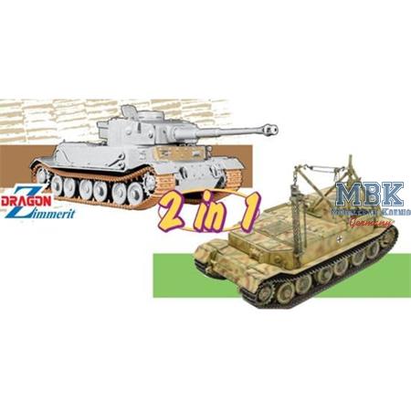 Panzerkampfwagen VI (P)/Bergepanzer Tiger(P) 2in1