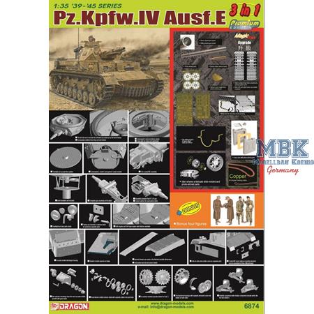 Panzer IV Ausf. E    3 in 1   Version 2025