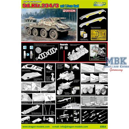 Sd Kfz 234/3 mit 7,5cm KwK