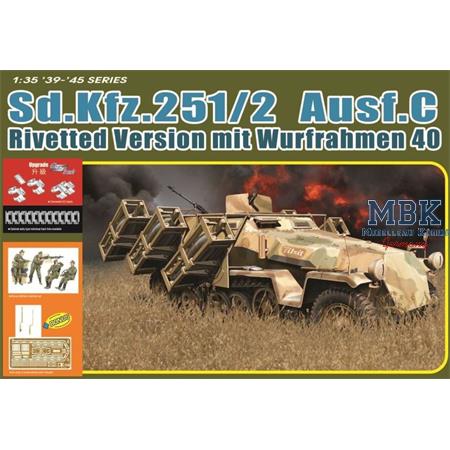 Sd.Kfz 251/1 Ausf. C Rivetted Vers. w/ Wurfrahmen