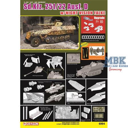 Sd.Kfz 251 / 22 Ausf. D w/ Night Vision "Falke"
