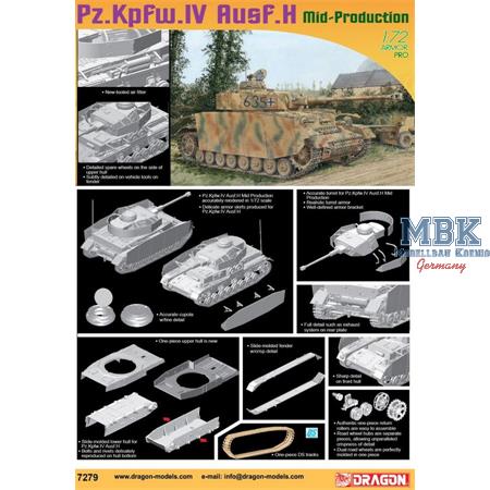 Panzer IV Ausf. H mid Production 1/72