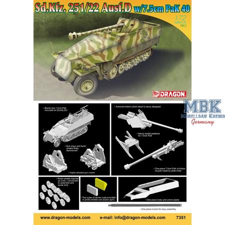 Sd.Kfz.251/22 Ausf.D w/7.5cm PaK 40