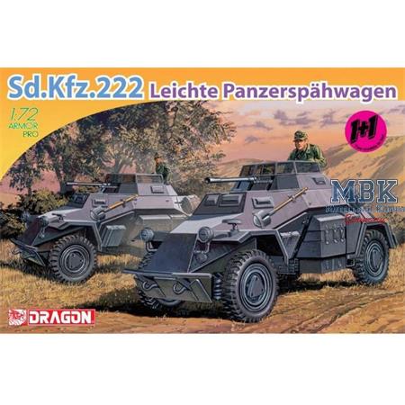 Sd Kfz. 222 Leichter Panzerspähwagen  1+1
