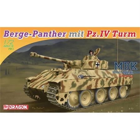 Berge-Panther mit aufgesetztem Pz.IV Turm