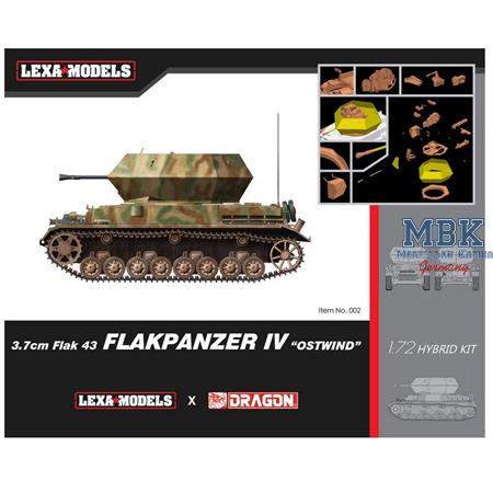 Flakpanzer IV Ostwind - 3,7 cm Flak 43 Lexa Models