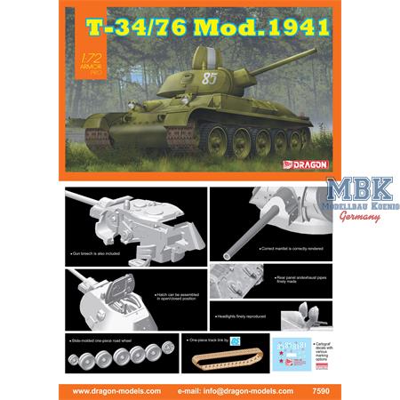 T-34/76 Modell 1941   1/72