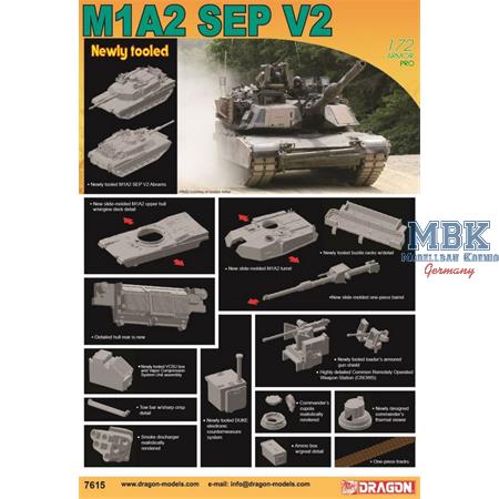 M1A2 SEP V2 Abrams 1:72