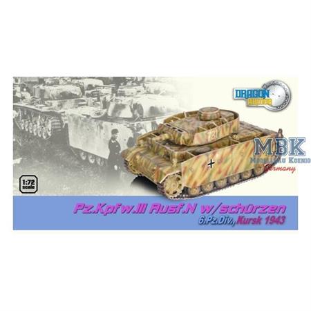 Panzer III Ausf.N w/Schurzen 6.Pz.Div., Kursk 1943