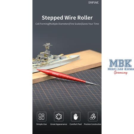 DSPIAE Alu-Alloy Stepped Wire & Photo Etch Roller