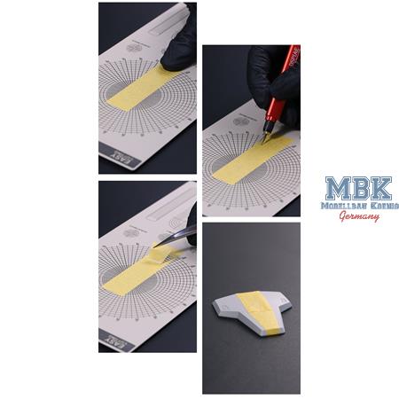 DSPIAE Masking Tape Cutting Mat B