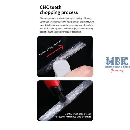 DSPIAE DLC Coated Stainless Steel File 400-800