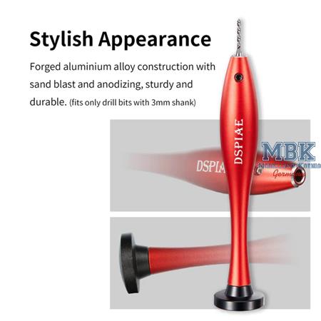 DSPIAE Aluminum Alloy Hand Drill / Handbohrer