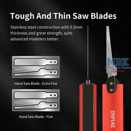 DSPIAE Aluminium Hand Saw / Handsäge