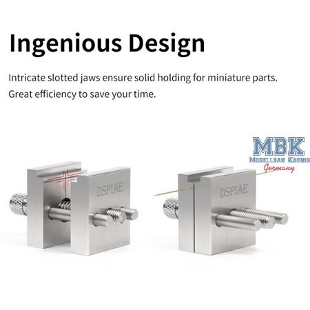 DSPIAE Stainless Steel Mini Vice/ Minischraubstock