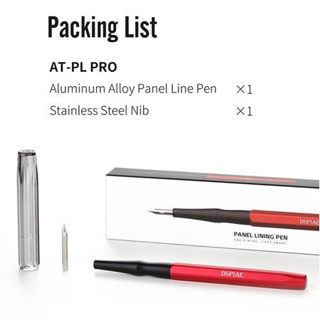 DSPIAE Aluminum Alloy Panel Line Pen