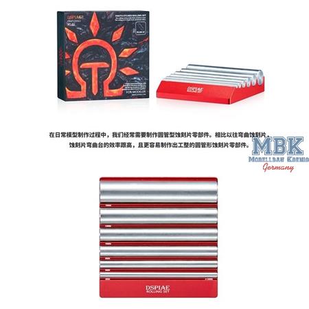 DSPIAE Photo Etched Rolling Set