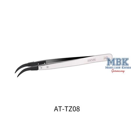 DSPIAE High Prec. Stainless Steel Angled Tweezers