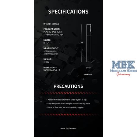 DSPIAE Plastic Ball Joint Strengthening Pen