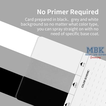 DSPIAE Color Test Card / Farbtestkarten