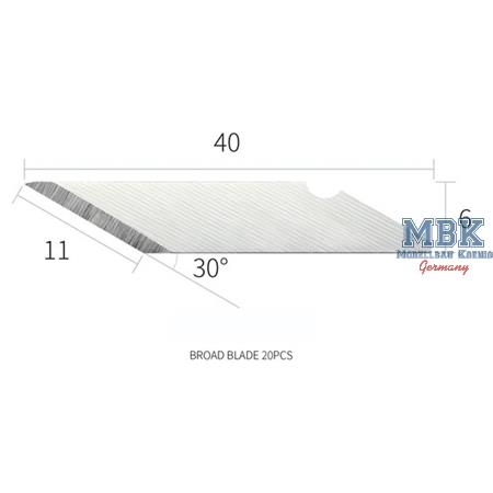 DSPIAE Hobby Knife blades (20pcs)