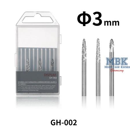 DSPIAE 3,0 mm Tungsten Carbid Tip