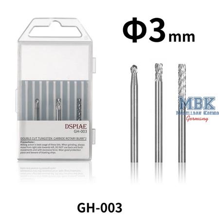 DSPIAE 3,0 mm Tungsten Carbid Tip