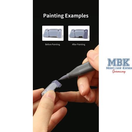 DSPIAE Super Metallic Color Markers - Orange