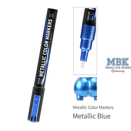 DSPIAE Super Metallic Color Markers - Blue