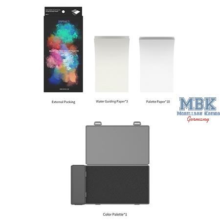 Moisture-Retaining Wet Palette for Acrylic Paints