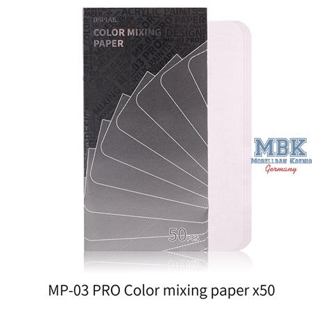 DSPIAE PRO Color Mixing Paper