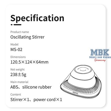 Portable Vibrating Paint Stirrer / Farbschüttler