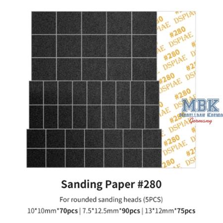 Sanding Paper f. Arc Reciproctg.Sanding Head #280