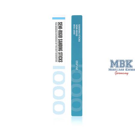 DSPIAE Semi-rigid Sanding Sticks #1000 Grit